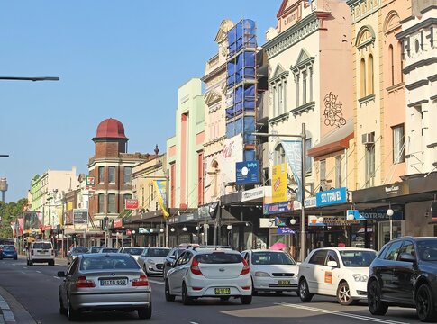 Sydney, NSW Australia - September 25 2023: King street Newtown