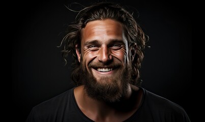 Fototapeta premium Bearded man