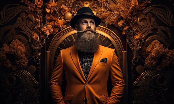 Bearded man