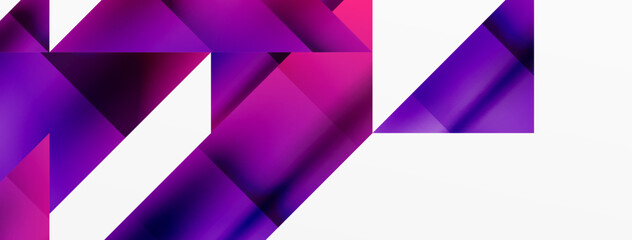 Captivating vector abstraction. Triangles interlock in mesmerizing dance, crafting dynamic geometric backdrop. Fusion of shapes and angles creates artful symphony of modern design