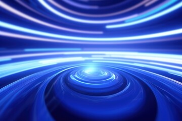 abstract futuristic background with pink blue glowing neon moving high speed wave lines and bokeh lights. Data transfer concept Fantastic wallpaper