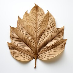 Wood Leaf Transparent Psdphotorealistic ,  Hd , On White Background 