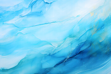 Fototapeta premium Vibrant Abstract Watercolor Marble Background with Stunning Ink Colors