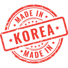 made in korea rubber stamp