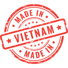 made in vietnam rubber stamp