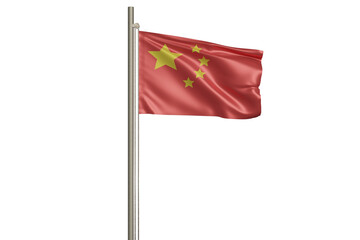 China 3D flag