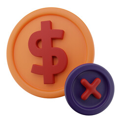 3D No Balance Illustration