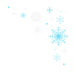Snowflakes Border