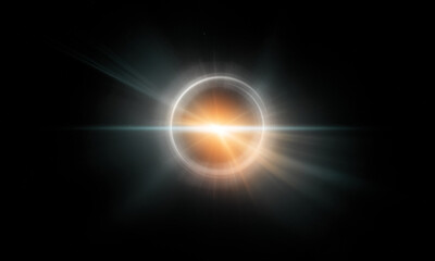 Light effect ray shining sun bright flash Special lens flare	