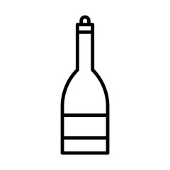 sauce bottle icon in line