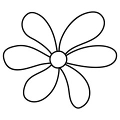abstract flower illustration