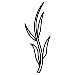 symbol of a floral plant