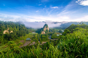 Very beautiful natural panorama