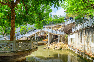 The Tortoise Liberation Pond at the Kek Lok Si Temple