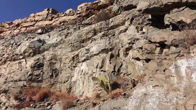 Mountainside in the great karoo