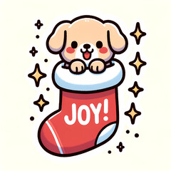 Christmas dog