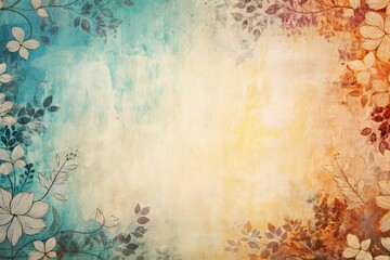 Aesthetic Boho Wallpaper: Abstract Old Background � Inspiring Digital Image