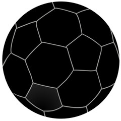 soccer ball silhouette