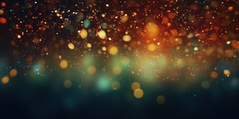 an abstract background with glitter light effects
