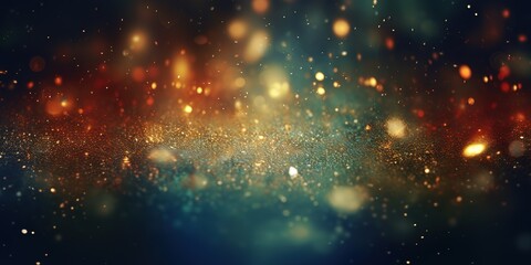 Obraz premium an abstract background with glitter light effects