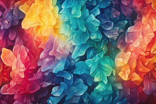 Gummy Bears Wallpaper: Abstract Old Background for Vibrant and Playful Aesthetics