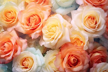 Roses Wallpaper: Light Multicolor Blur Abstraction for Stunning Floral Backgrounds