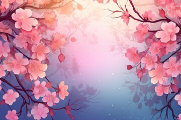 Trendy Spring Background Wallpaper | Artistic Nature-inspired Background