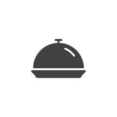 Food Serving Tray vector icon
