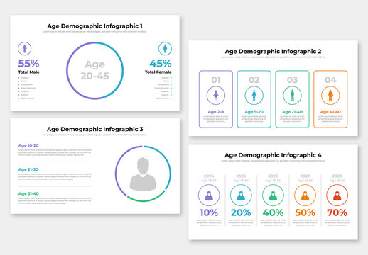 Age Demographic Infographic