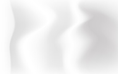 White cloth background luxurious abstract texture Sparkling with soft, beautiful waves.