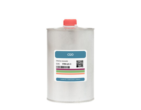 Cl2O - Dichlorine Monoxide.