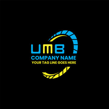 UMB letter logo vector design, UMB simple and modern logo. UMB luxurious alphabet design  