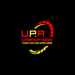 UPA letter logo vector design, UPA simple and modern logo. UPA luxurious alphabet design   - obrazy, fototapety, plakaty