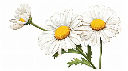 Daisy flower vector