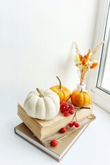 Lots of pumpkin books for comfort