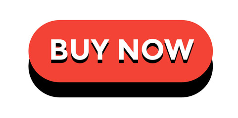 buy now label button with text shadow