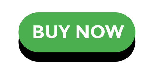 buy now label button with shadow