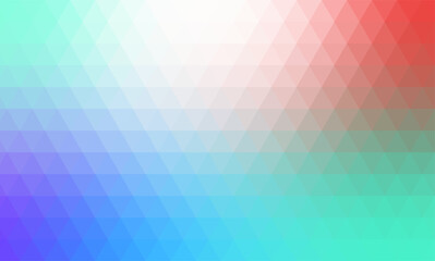 Colorful gradient shining geometric Triangular abstract background vector - obrazy, fototapety, plakaty