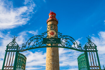 The Goulphar lighthouse is the largest lighthouse in Belle-&icirc;le-en-mer, at 92 metres high. It is classified as a historical monument.