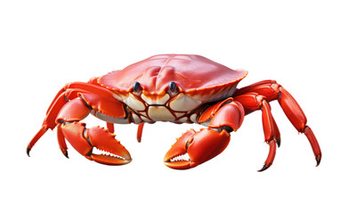 Ocean, Crab, Artwork Theme on White or PNG Transparent Background.