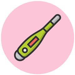 Thermometer Vector Icon Design Illustration