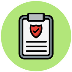 Coverage Vector Icon Design Illustration