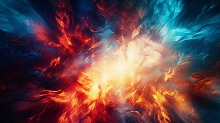 Fototapeta na wymiar Explosion fire abstract background texture