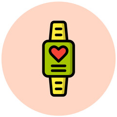 Smart Watch Vector Icon Design Illustration