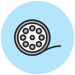 Film Vector Icon Design Illustration