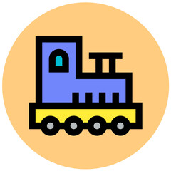 Train Vector Icon Design Illustration