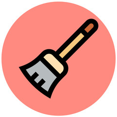 Feather duster Vector Icon Design Illustration