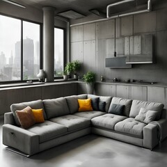 Apartamento con estilo industrial