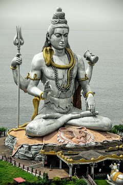 Murudeshwara Shiva temple statue, Murdeshwar, Uttara Kannada district, Karnataka, India