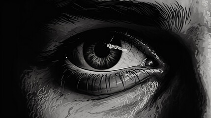 Obraz premium eye of the person